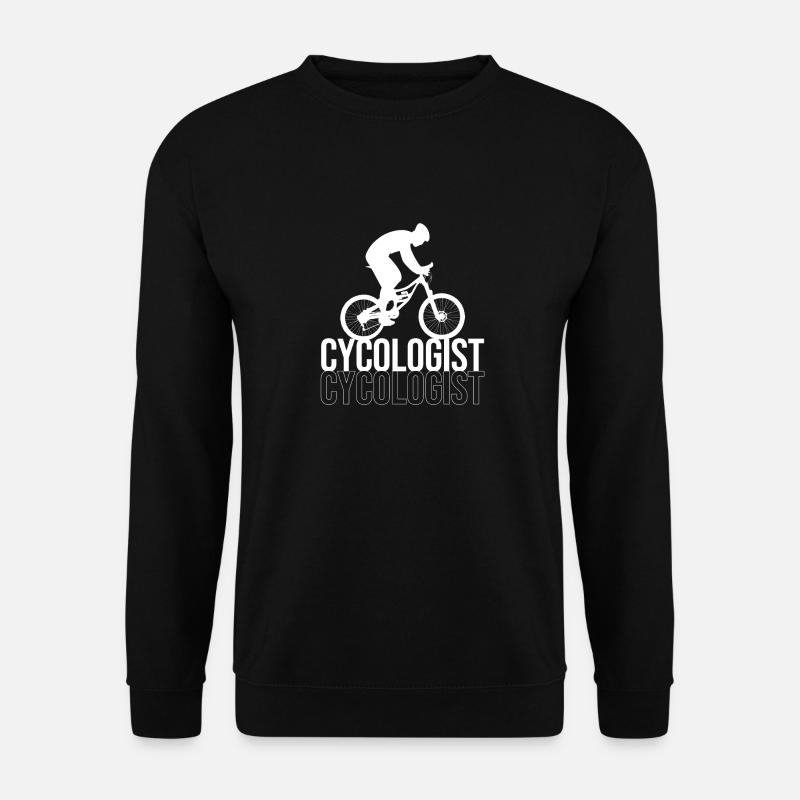 Mountainbike Mountainbiken Mountainbiker - Unisex Pullover - Schwarz