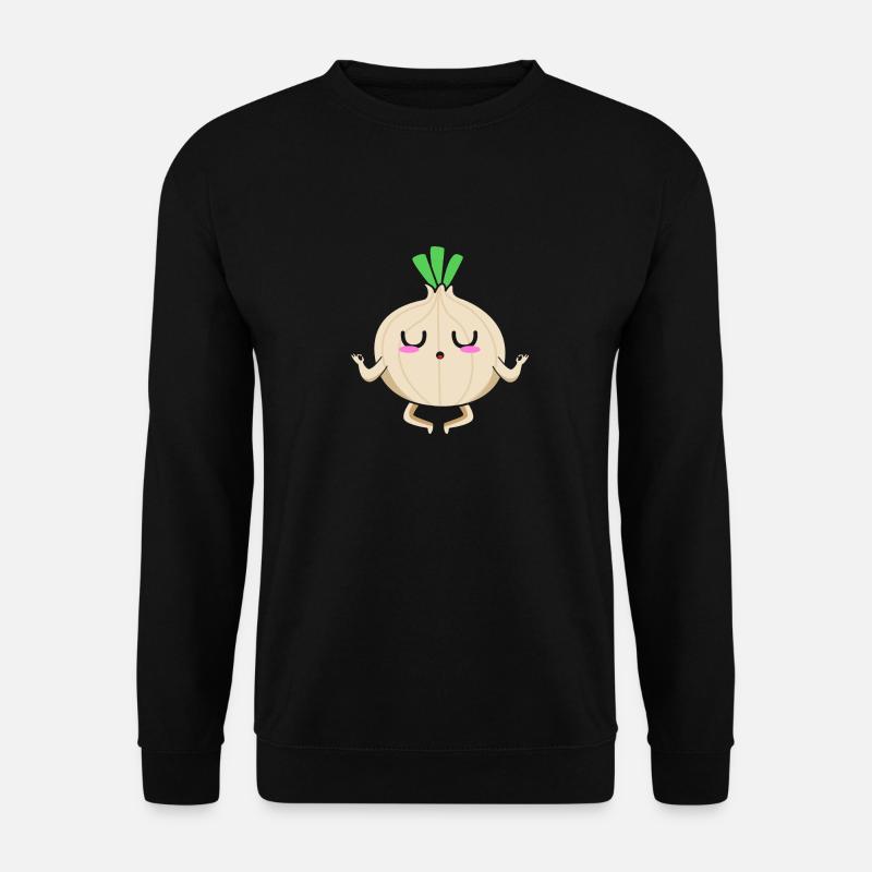 Zwiebel - Unisex Pullover - Schwarz
