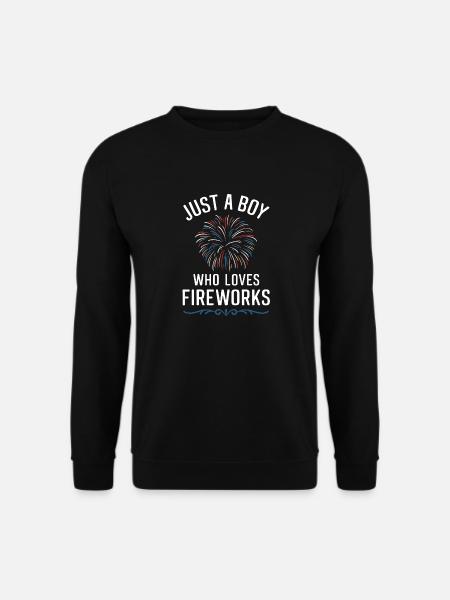 Pyrotechnics Fireworks Pyrotechnics - Unisex Sweatshirt - black