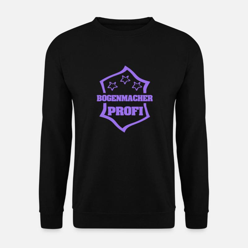 Gift for bow maker - Unisex Sweatshirt - black