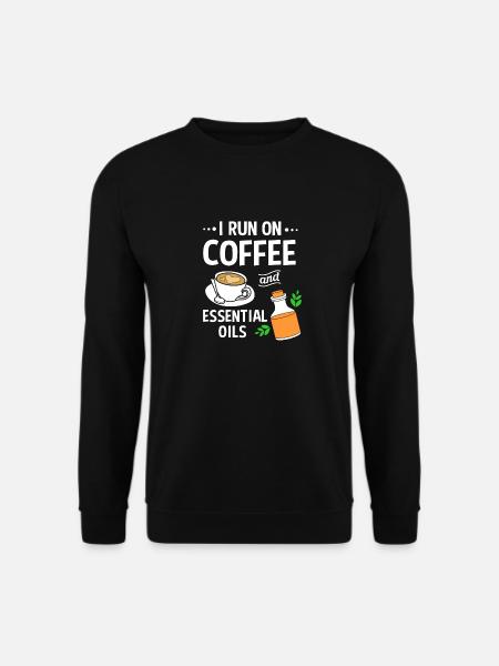 Essential oil - Unisex Sweatshirt - black