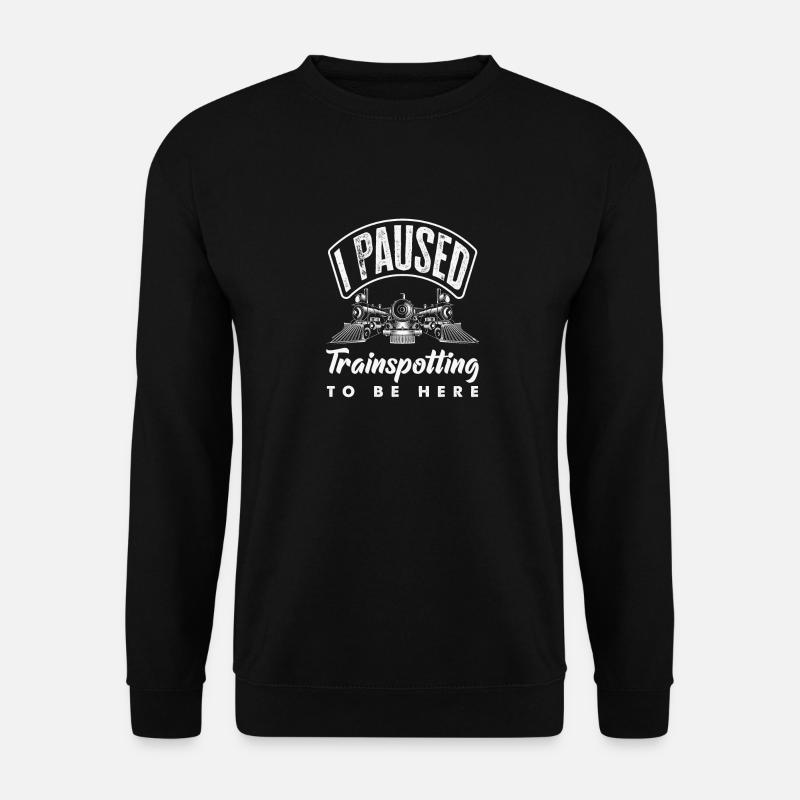 I paused Trainspotting - Unisex Sweatshirt - black