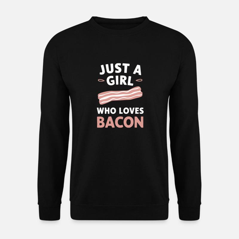 Bacon Petit-déjeuner Bacon - Sweat-shirt Unisexe - noir