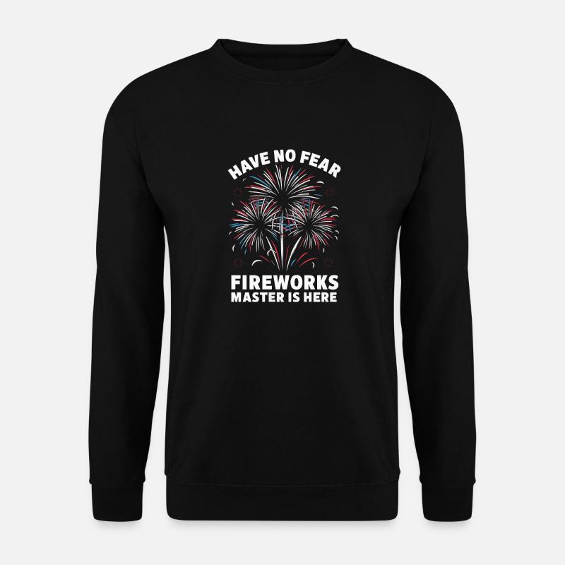 Pyrotechnie Feux d’artifice Pyrotechnie - Sweat-shirt Unisexe - noir