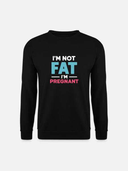 Grossesse Grossesse Accouchement - Sweat-shirt Unisexe - noir