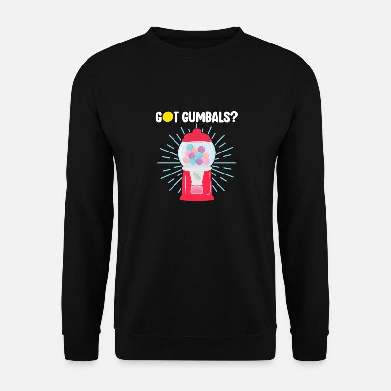 Gumball Machine Chewing Gum Machine - Unisex Sweatshirt - black