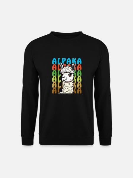 ALPACA - Unisex Sweatshirt - black