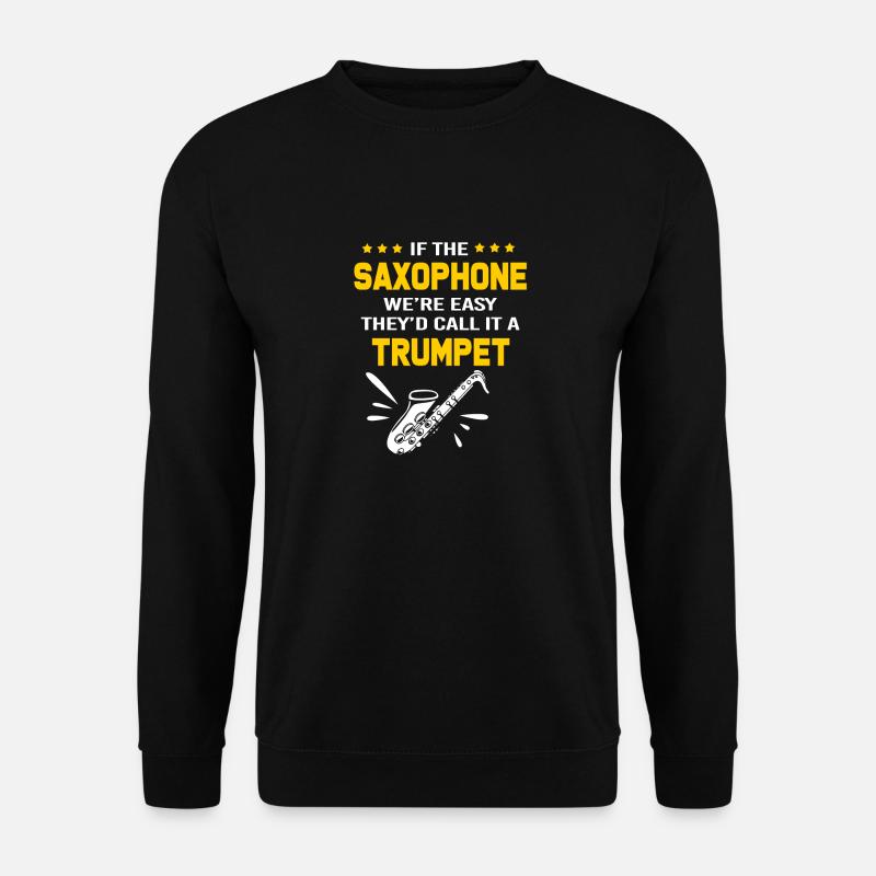 Saxophone Saxophonist - Unisex Sweatshirt - black