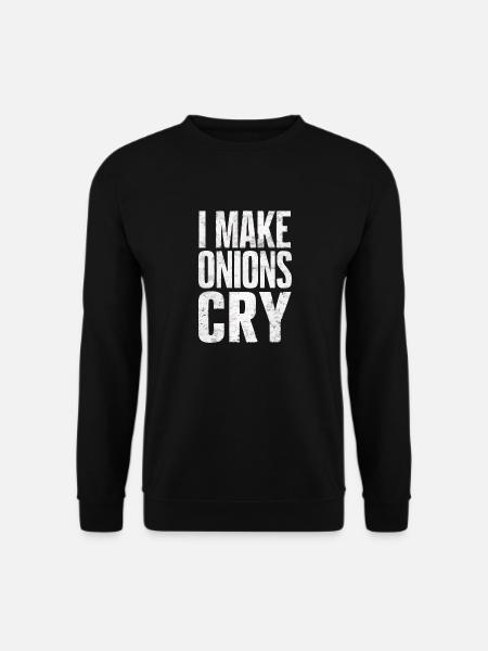Lustig Sarkasmus sarkastischer Humor Ironie - Unisex Pullover - Schwarz