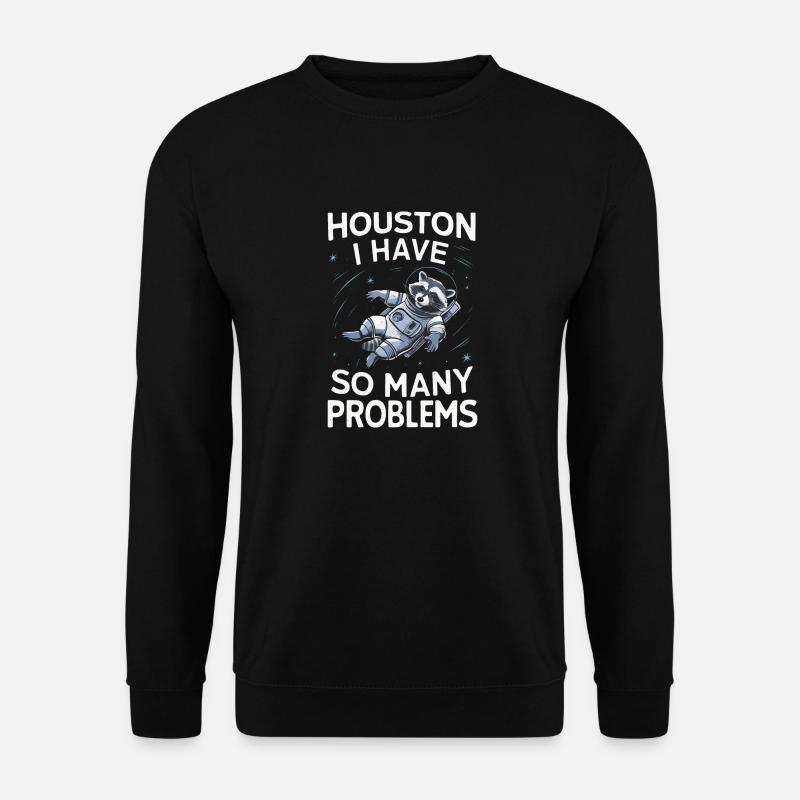 Raton laveur - Sweat-shirt Unisexe - noir