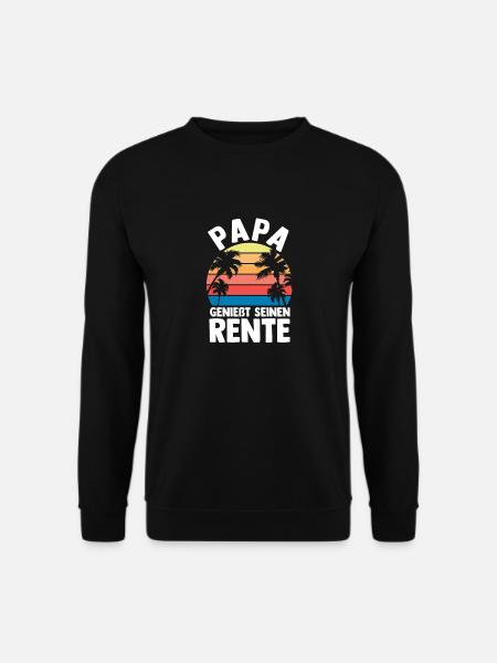 Vacation Vacationer Father Dad - Unisex Sweatshirt - black