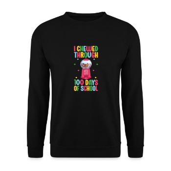 Gumball Machine Kaugummiautomat - Unisex Pullover - Schwarz - Vorne - Alina (178cm) & Michal (187cm)