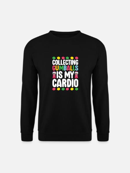 Gumball Machine chewing gum machine - Unisex Sweatshirt - black