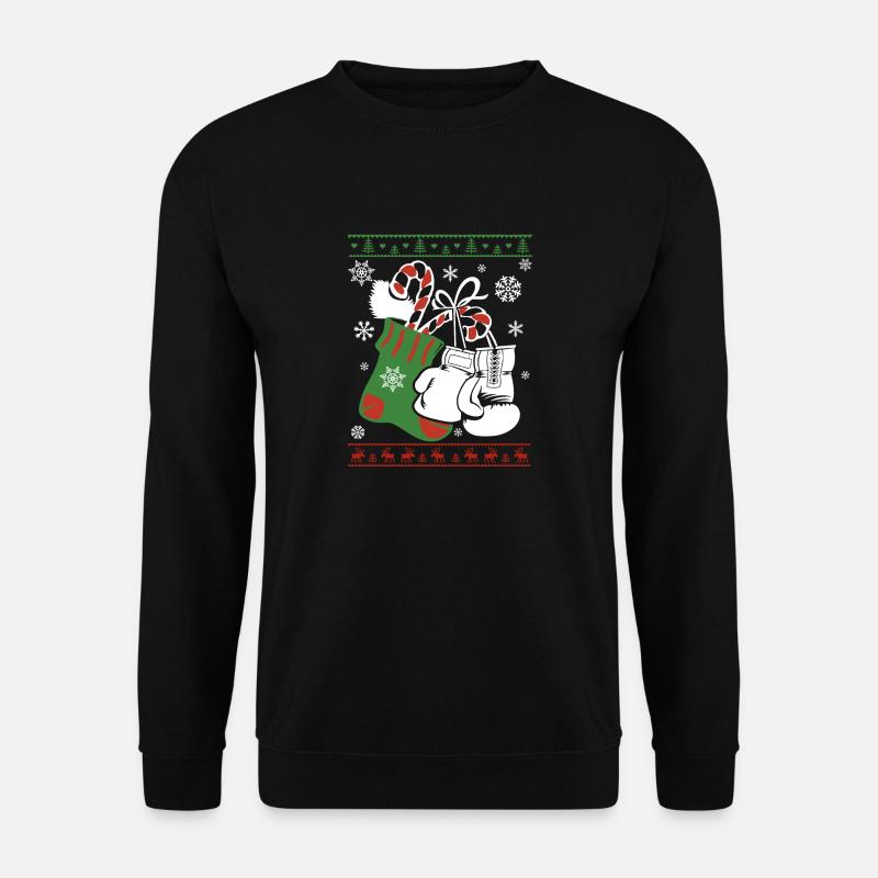 Christmas Boxing Christmas - Unisex Sweatshirt - black