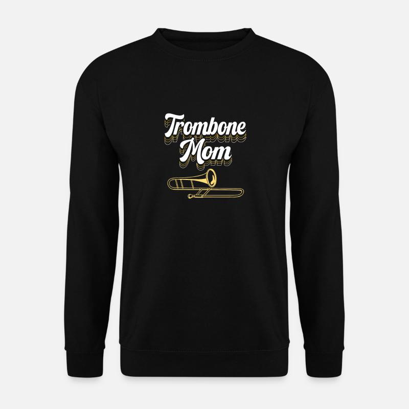 Posaune - Unisex Pullover - Schwarz