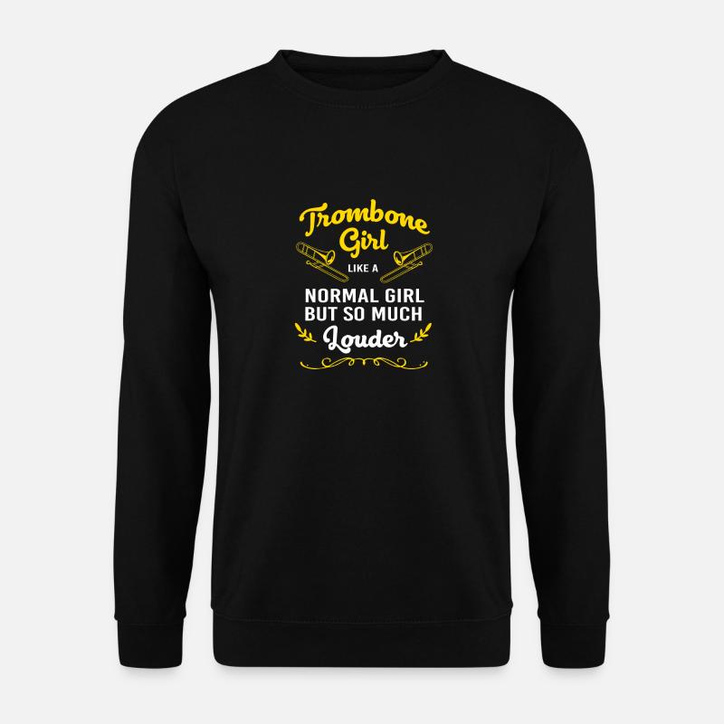 Trombone - Unisex Sweatshirt - black