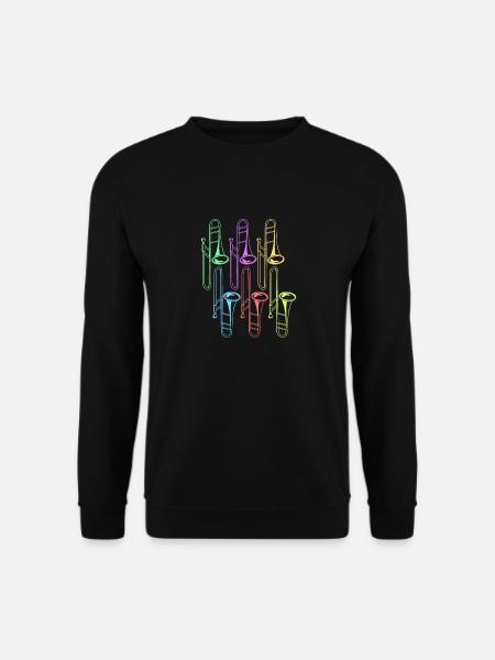 Trombone - Unisex Sweatshirt - black