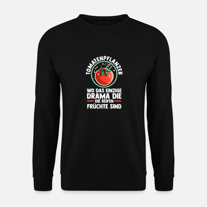Gardener Tomato Farmer Garden - Unisex Sweatshirt - black