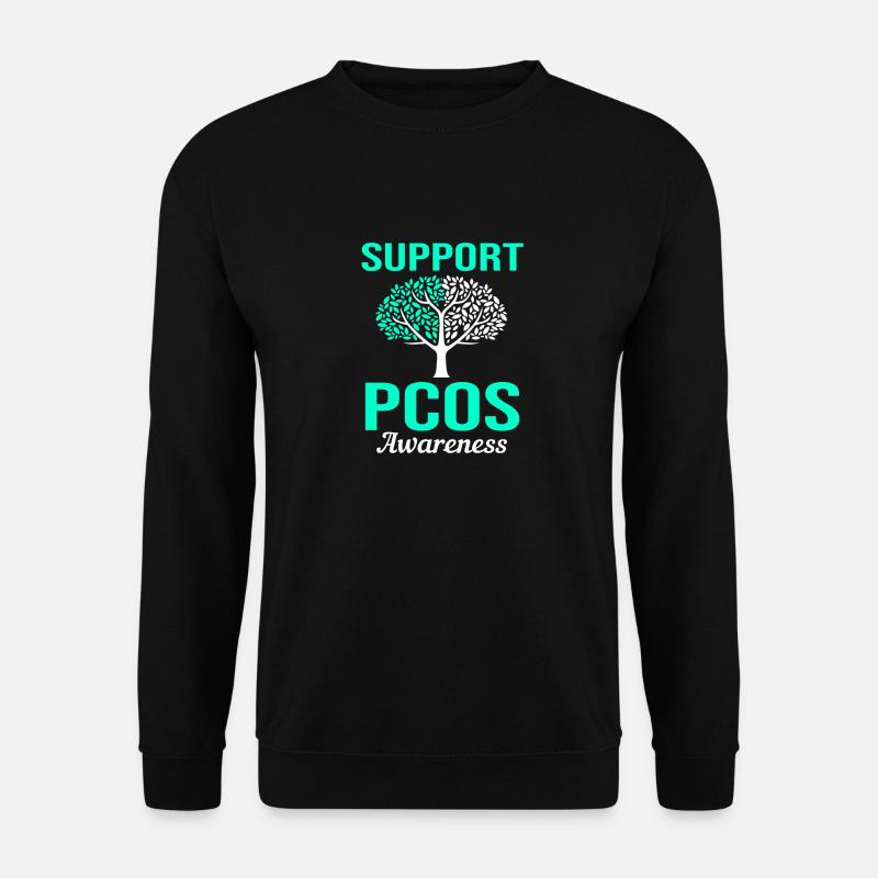 Pcos-Bewusstsein - Unisex Pullover - Schwarz