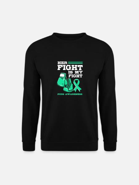 Pcos Awareness - Unisex Sweatshirt - black