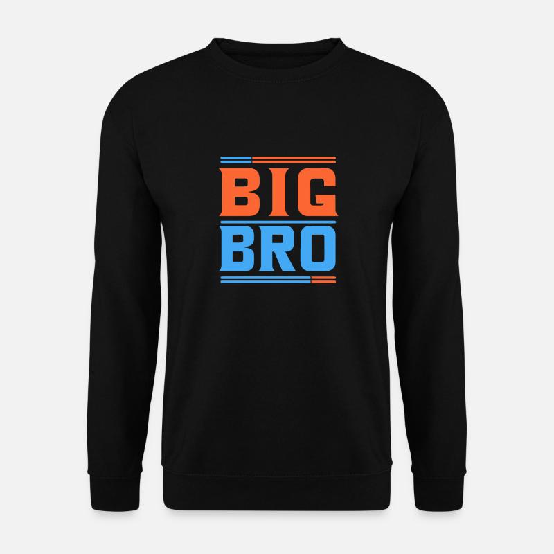 GROSSER BRUDER - Unisex Pullover - Schwarz