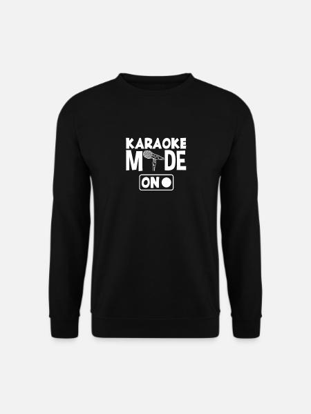Karaoke Mode On - Unisex Sweatshirt - black