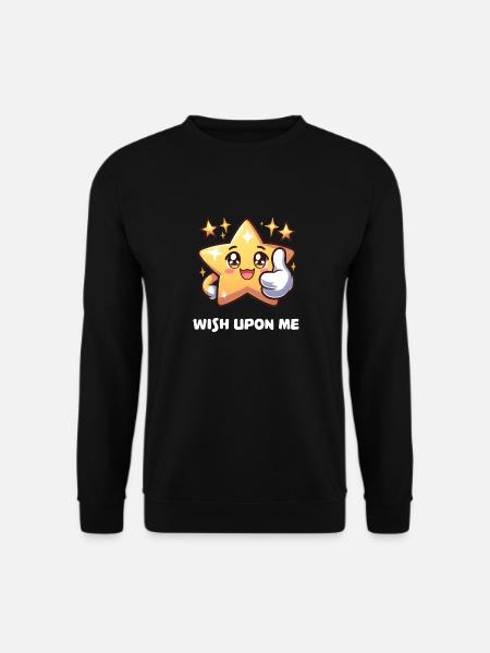 Wish upon me - Unisex Pullover - Schwarz