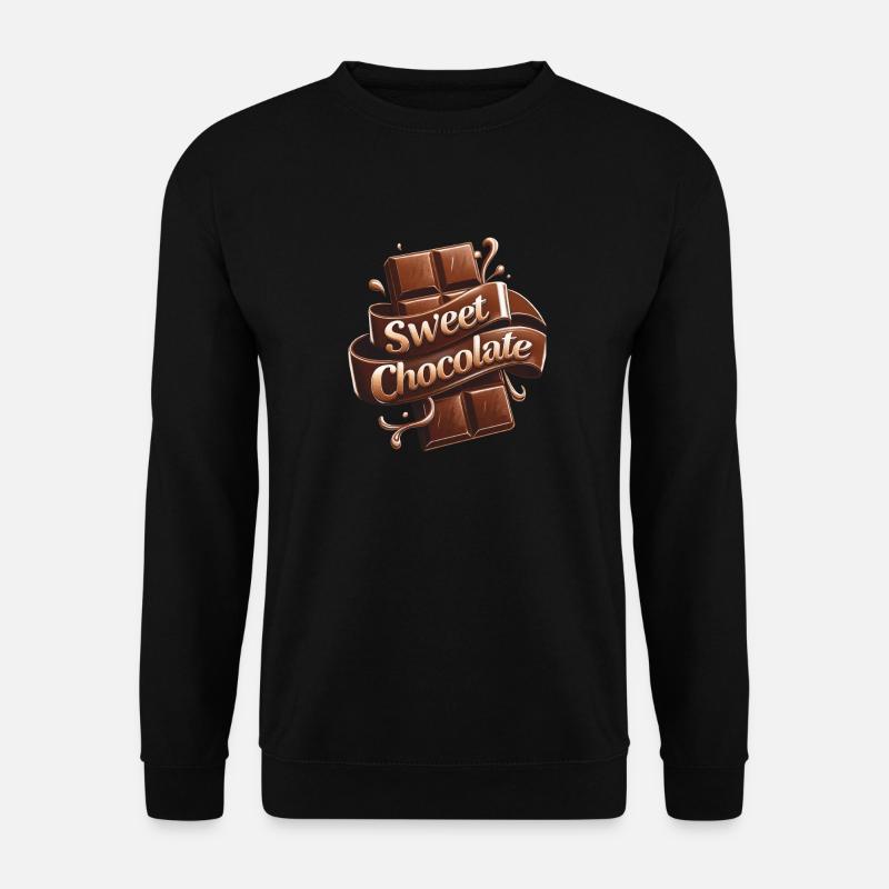 SÜßE SCHOKOLADE - Unisex Pullover - Schwarz