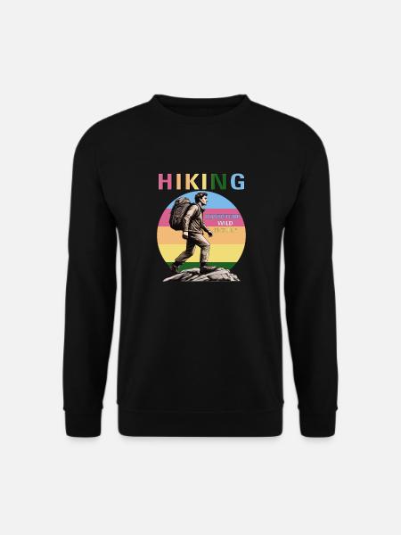 MOUNTAINEERING HIKING - Unisex Sweatshirt - black