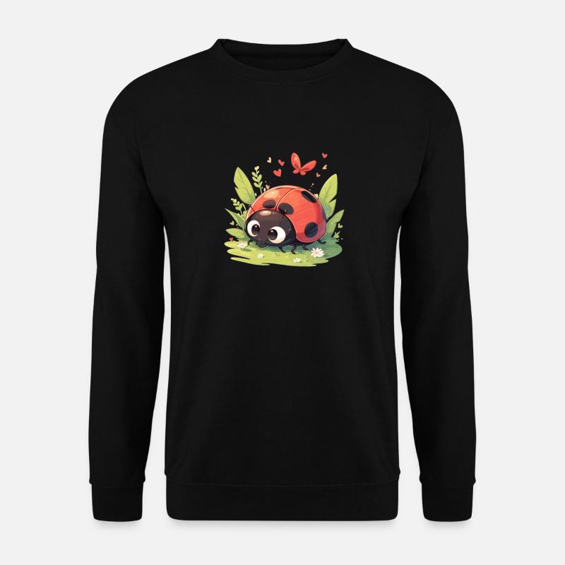 Ladybug Marienkäfer - Unisex Sweatshirt - black