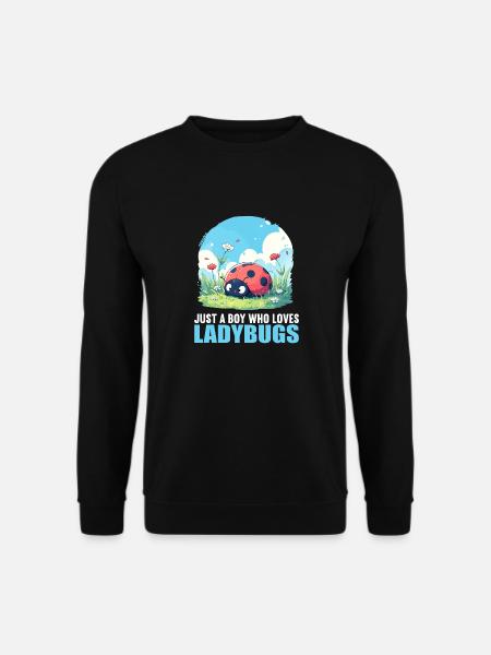 Ladybug Marienkäfer - Unisex Sweatshirt - black