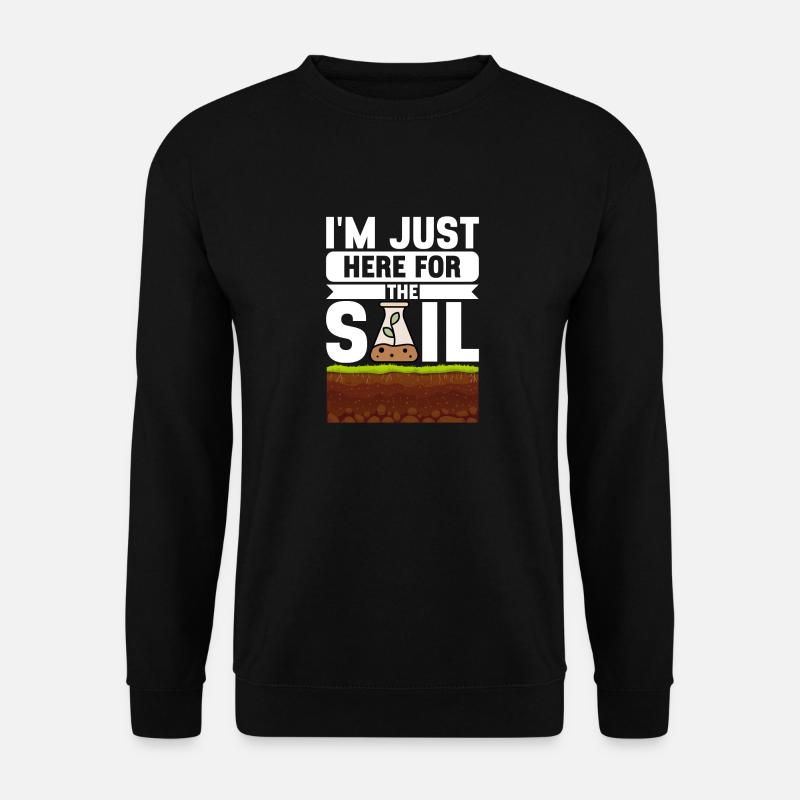 Bodenwissenschaftler Soil Science - Unisex Pullover - Schwarz
