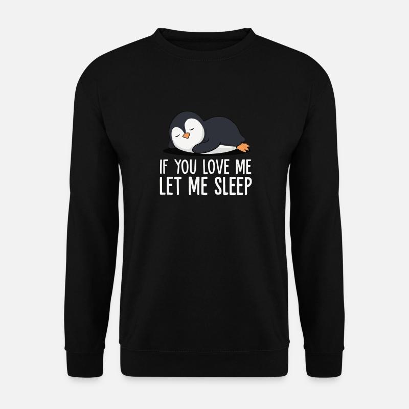 Penguin Penguins Animal - Unisex Sweatshirt - black