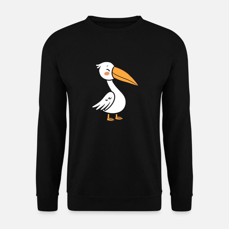 Pelikan - Unisex Pullover - Schwarz