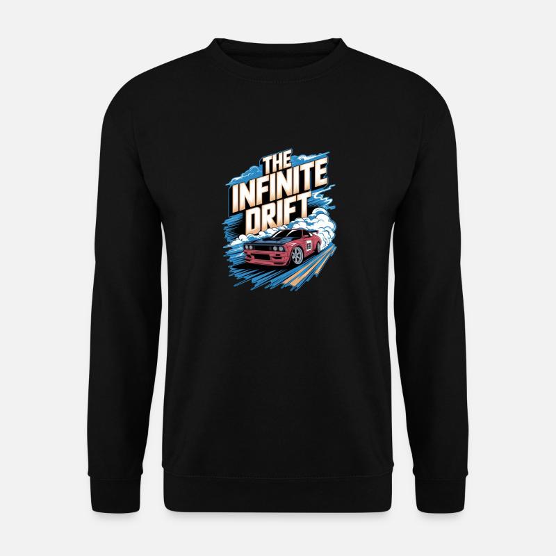 Infinite Drift - Autorennen - Unisex Pullover - Schwarz