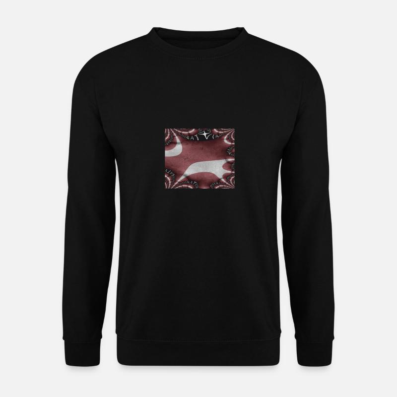 Latvia Flag Riga - Unisex Sweatshirt - black