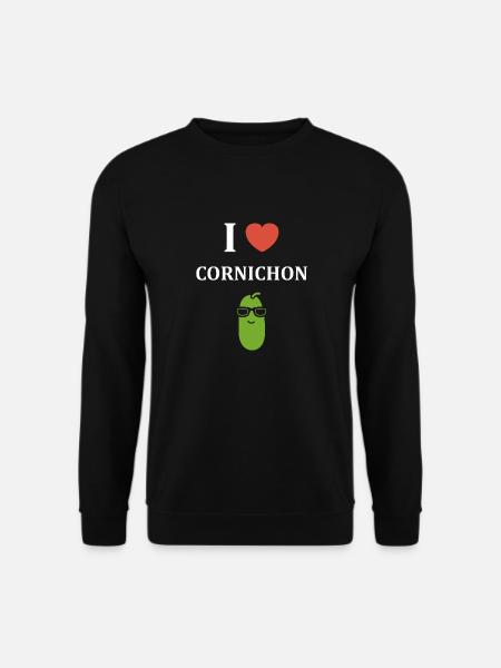 cornichon - Sweat-shirt Unisexe - noir