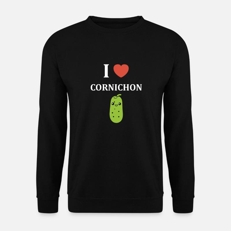 cornichon - Sweat-shirt Unisexe - noir