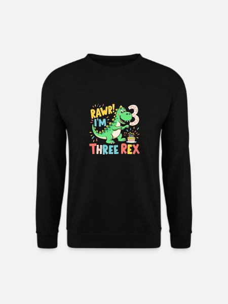 BIRTHDAY 3 - Unisex Sweatshirt - black