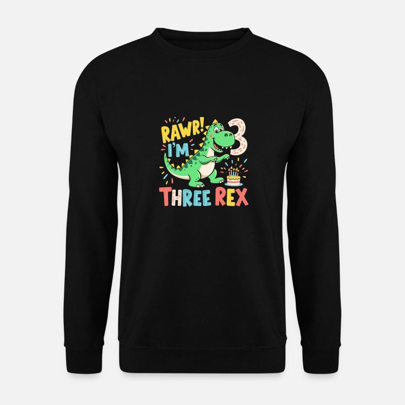 BIRTHDAY 3 - Unisex Sweatshirt - black