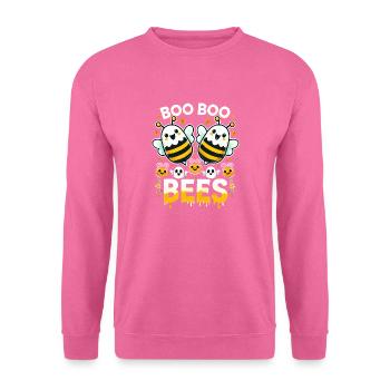 Abeille mignonne fantôme Halloween - Sweat-shirt Unisexe - rose - Devant