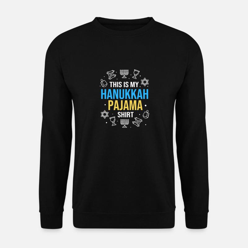 Chanukkah - Unisex Pullover - Schwarz