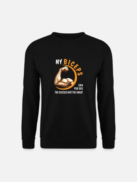 BICEPS YOU CAN SEE THE SUCCESS - Unisex Pullover - Schwarz
