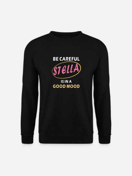 STELLA EST DE BONNE HUMEUR - Sweat-shirt Unisexe - noir