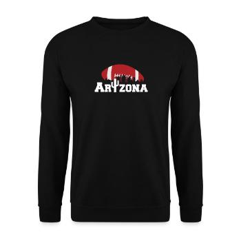 Arizona State Sedona Phoenix Grand Canyon AZ - Unisex Sweatshirt - black - Front - Alina (178cm) & Michal (187cm)