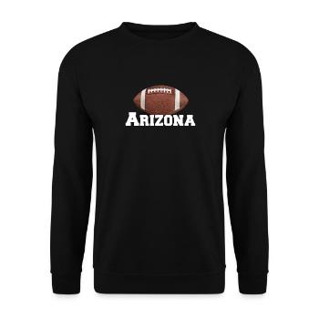 Arizona State Sedona Phoenix Grand Canyon AZ - Unisex Sweatshirt - black - Front - Alina (178cm) & Michal (187cm)
