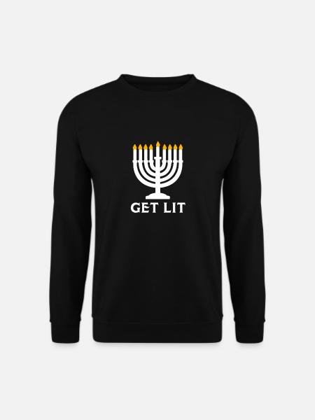 Hanoucca - Sweat-shirt Unisexe - noir
