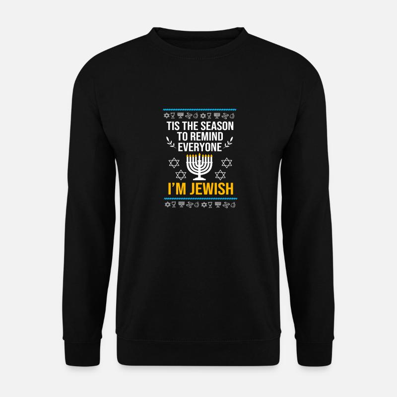 Chanukkah - Unisex Pullover - Schwarz