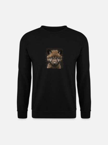 Wolves Wolf - Unisex Sweatshirt - black