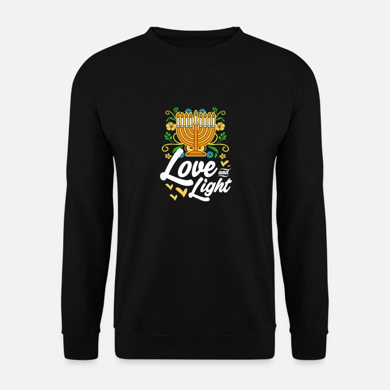 Chanukkah - Unisex Pullover - Schwarz